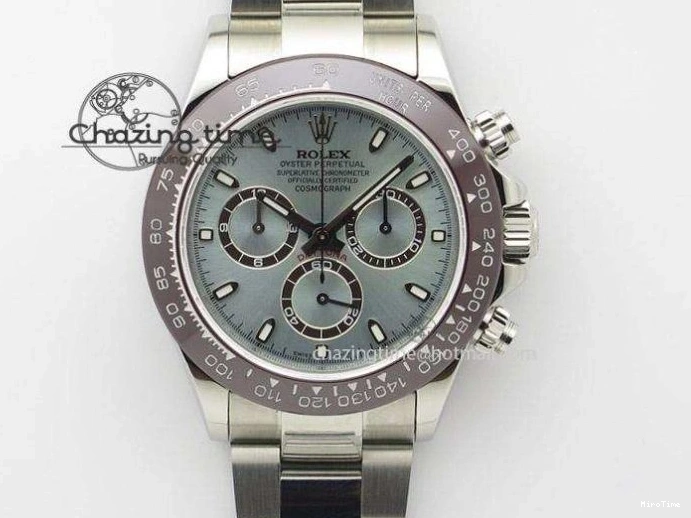 MiroTime 0411 Daytona 126519 QF 1:1 Best Edition Black Gray Dial on Oysterflex Strap QF4131 V Vibrant 340